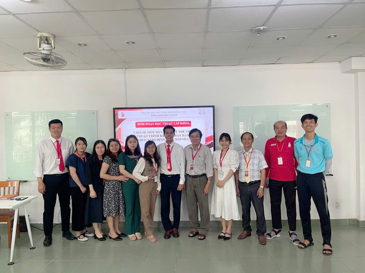 KHOA KHOA HỌC CƠ BẢN TỔ CHỨC SINH HOẠT HỌC THUẬT VỀ THỂ THỨC VÀ KỸ THUẬT TRÌNH BÀY VĂN BẢN HÀNH CHÍNH