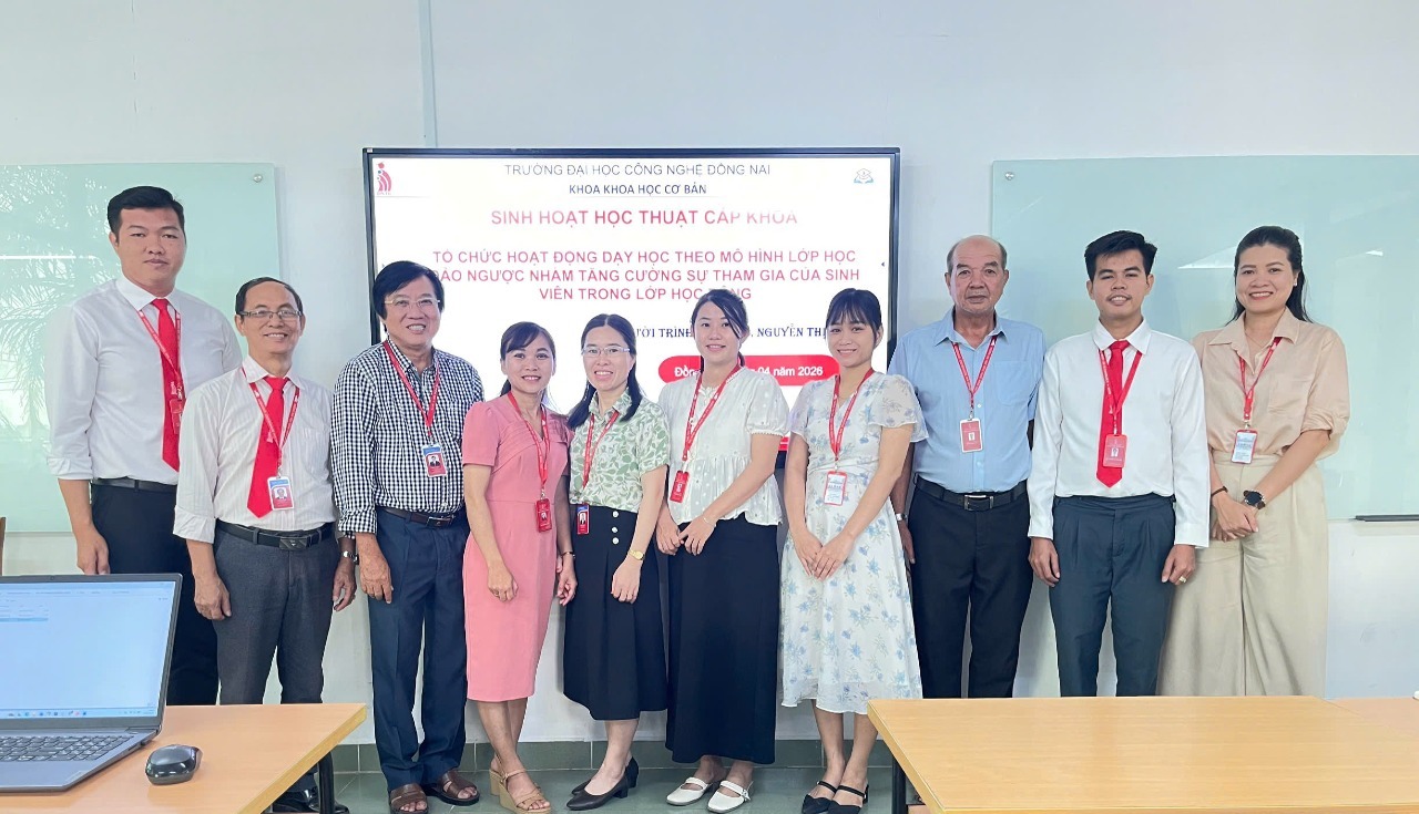 KHOA KHOA HỌC CƠ BẢN TỔ CHỨC SINH HOẠT HỌC THUẬT LẦN 4